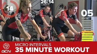 Fast Fitness Workout  High Intensity 35 Minute Indoor Cycling Training [upl. by Winni214]