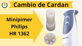 🟢 Le cambiamos el cardan Minipimer Philips [upl. by Yenruogis]