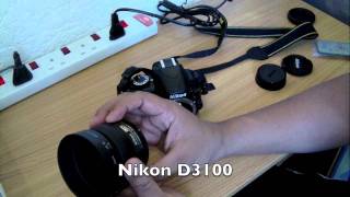 Nikon 35mm f18G AFS DX Lens  Unboxing and Sample Images with D3100 [upl. by Zzaj]