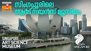 Singapore Art Science Museum  Singapore Trip  സിംഗപ്പൂർ കാഴ്ചകൾ സിംഗപ്പൂരിലെ ആർട് സയൻസ് മ്യൂസിയം [upl. by Iruj]