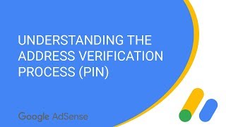 Understanding the address verification process PIN for AdSense [upl. by Durand]