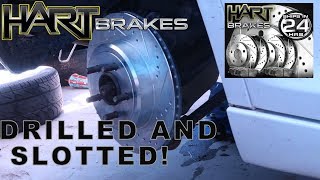 Hart Brakes unboxing  amp installation on chrysler 300 [upl. by Lavona]