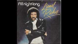 Lionel Richie  All Night Long Lyrics [upl. by Ardnauq]