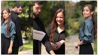 yagmur yuksel and baris baktas behind the scenes ♥ 😍 kancicekleri diz [upl. by Roselani]