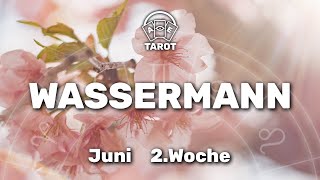 Wassermann♒ KW 24 10Juni  16Juni 24  Spannende Wendung  Tarot Horoskop Orakel Zukunft [upl. by Llenod]