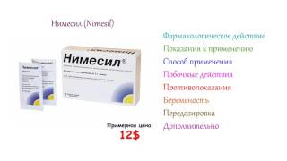 Нимесил  Инструкция по применению способ применения противопоказания [upl. by Nomal339]