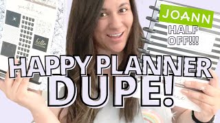 HAPPY PLANNER DUPE  COMPARING PARK LANE TO HAPPY PLANNER  REVIEW AND FLIP THROUGH [upl. by Aloke]