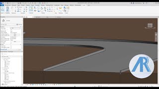 3 Adding kerbs to the road Revit 2024 Tutorial [upl. by Eiddal796]