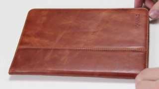 Review iPad mini Tasche quotBerlinquot cognac by wwwkavajde FULL HD [upl. by Jezebel]