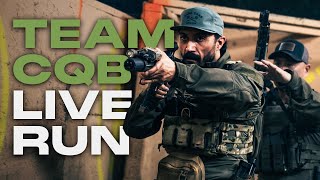 Live CQB Run  Pros Guide to Team CQB [upl. by Burke494]