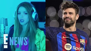 Shakira Seemingly SHADES Ex Gerard Piqué in New Song  E News [upl. by Euqinmod]