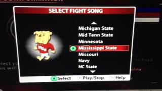 NCAA Football 2005  Mississippi State Bulldogs Fight Song [upl. by Jueta]