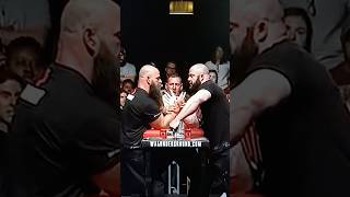 Michael Todd vs Dave Chaffee 2nd Round Epic Armwrestling Fight 🤯💪🏻😱 shorts sports [upl. by Suehtomit601]