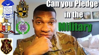 CAN YOU JOIN A FRATERNITYSORORITY WHILE IN THE MILITARY [upl. by Aim]