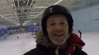 A visit to the Chill Factore indoor ski centre in Manchester [upl. by Analaf487]