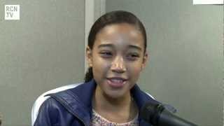 Hunger Games Rue Interview  Amandla Stenberg  Collectormania 2012 [upl. by Stace]