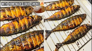 How to Smoke Mackerel in the Oven  Smoked Mackerel  Grilled Mackerel [upl. by Shelia]