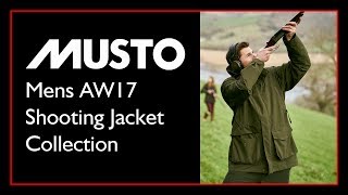 Musto Mens AW17 Shooting Jacket Collection [upl. by Harding]