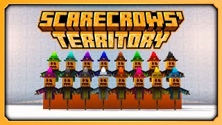 🎃 ESPANTAPÁJAROS en MINECRAFT  MOD REVIEW SCARECROWS TERRITORY 120 [upl. by Nnaeilsel]