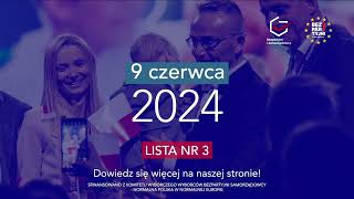 TVP3 Opole  Audycje Komitetów Wyborczych  Europarlament 2024 [upl. by Adnilam946]