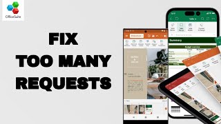 How To Fix And Solve Too Many Requests On OfficeSuite App  Final Solution [upl. by Eerrahs]