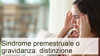 PMS o gravidanza  Lezioni per mamme [upl. by Sidonia]