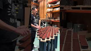 Ivan Trevino Plays the M1 Jewel Marimba [upl. by Nielsen]