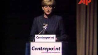 Princess Diana Gives Speech at Centre Point [upl. by Callan]