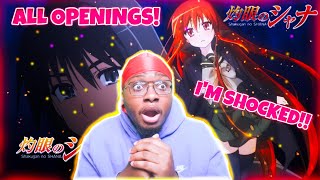 BLIND REACTION First Time Reacting To Shakugan No Shana ALL OPENINGS Reaction [upl. by Atiuqat]