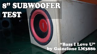 8quotSubwoofer Legacy  Bass I Love U [upl. by Bury]