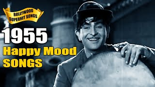 1955s Bollywood Happy Mood Songs Video  Popular Hindi Songs [upl. by Catton607]