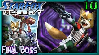 Star Fox Assault  Homeworld Core The Final Battle 10 [upl. by Dorrahs]