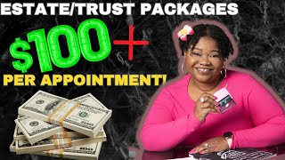 Estate Trust Packages General Notary Work Loan Signing Agent [upl. by Perot810]