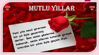 SEVGİLİYE ROMANTİK YENİ YIL MESAJLARI 🌹💕🌹💕🌹💕🌹 [upl. by Tamis]