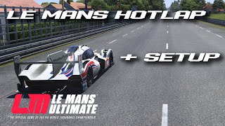 Le Mans Ultimate  Porsche 963 LMDh Le Mans Hotlap 325554  Setup [upl. by Fay]