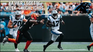 Xavier Legette BREAKOUT GAME vs Bengals🔥 NFL Week 4 Highlights [upl. by Apur677]