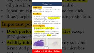 Oxidase test  Microbiology  by Imran Yaseen [upl. by Mccandless]