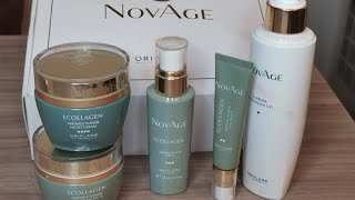 ORIFLAME NOVAGE ECOLLAGEN SET REVIEW  MAINASTUDIO [upl. by Opportina584]