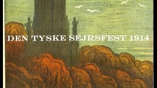 Tysk sejrsfest på Dybbøl 1914 i anledning af 50året for sejren i 1864 [upl. by Cynthy]