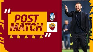 DANIELE DE ROSSI  INTERVISTA POST ATALANTAROMA [upl. by Nave]