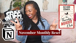 If you need a LIFE REST do this  November Monthly Reset 🗓️⌚ Reflection Money Milstones Favorites [upl. by Syl371]