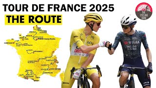 Tour de France 2025 Route Preview Mountain Time Trial No Cobbles and MONT VENTOUX IS BACK [upl. by Marcelia]