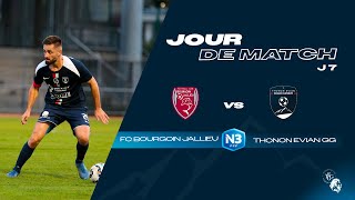 Live National 3  FC Bourgoin Jallieu  Thonon Evian GG FC 2ème MITEMPS [upl. by Imarej]