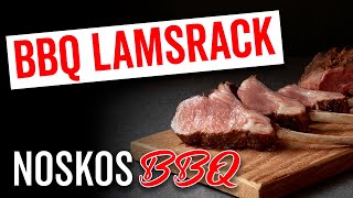 LAMSRACK van de BBQ met een mediterrane kruidenkorst [upl. by Courtenay]