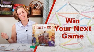 Ticket to Ride Strategy [upl. by Nirehtak375]