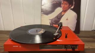 Probando Tocadisco PHILIPS Electronic D5220 con vinilo Michael Jackson [upl. by Virgie]