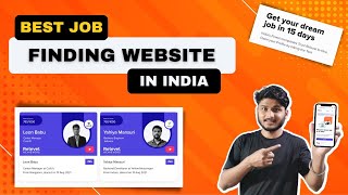 Best Job Finding Website In India  Get Your Dream Job In 15 Days  Guarenteed Job  Online Jobs [upl. by Beata]