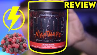 PROSUPPS HYDE NIGHTMARE PreWorkout Blood Berry Review [upl. by Eintruok]