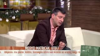 A megyei matricával jobban járnak az autósok  20141216  tv2humokka [upl. by Mcgrody]