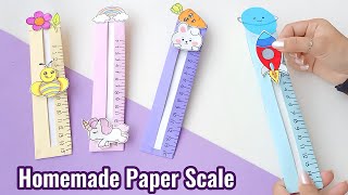 How to Make Paper Scale  Back to School  Origami craft with paper  DIY Paper craft [upl. by Sidnarb728]